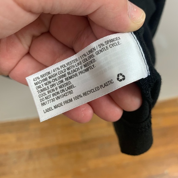 mossimo | black oversized tee nwt - Picture 5 of 5